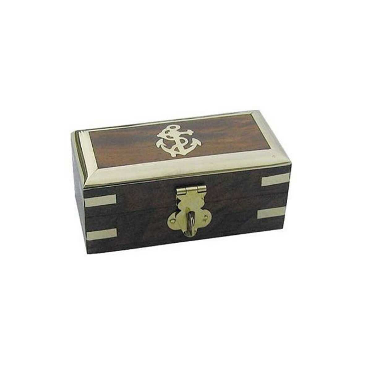 Boîte en bois - 10x5x4.5cm