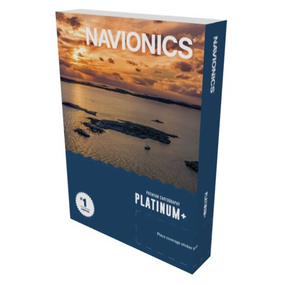 Navionics Plat+ REG:Alpine, lakes/rivers