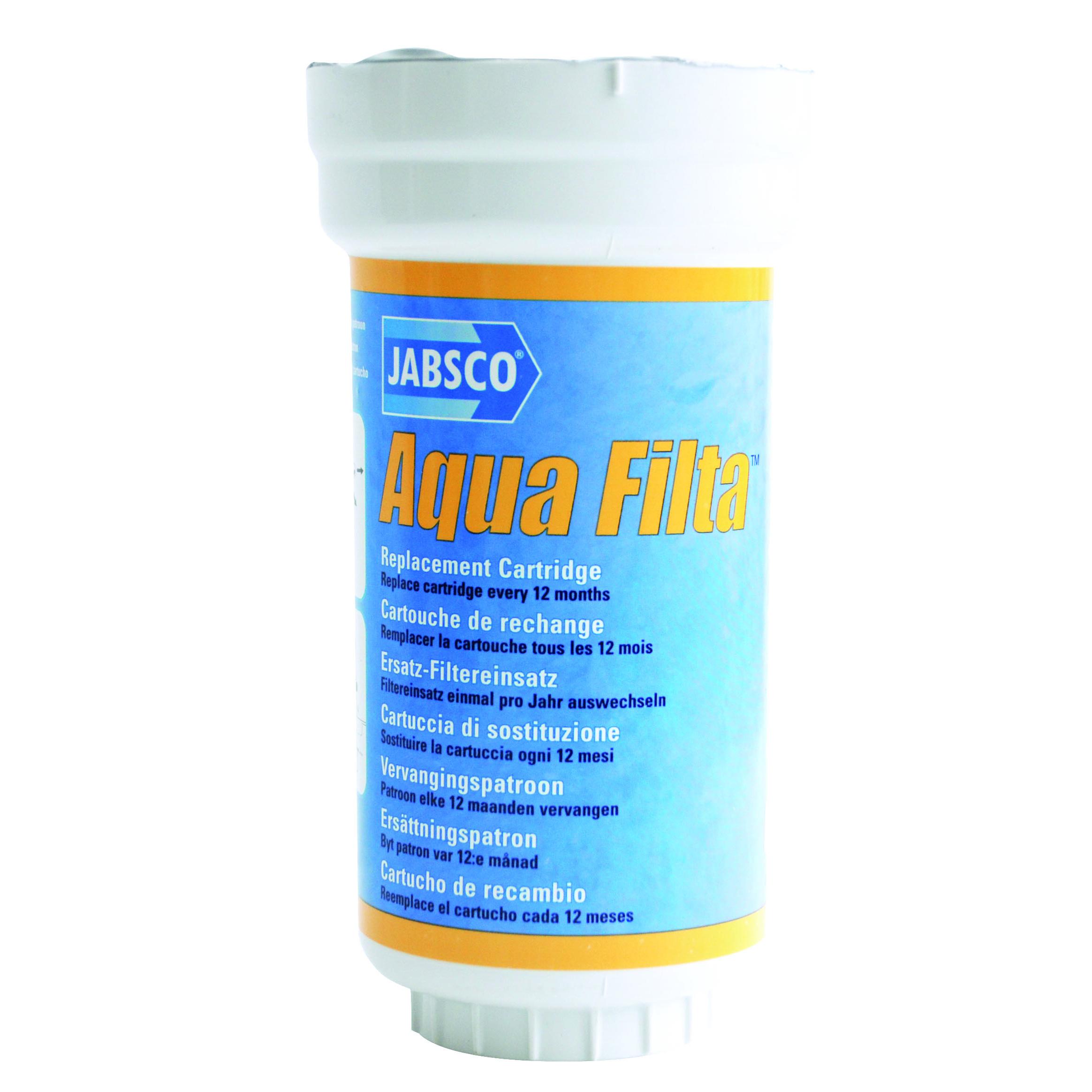 Filtre d'eau potable Jabsco AQUA FILTA, cartouche de rechange