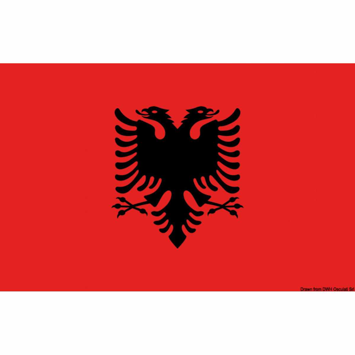 Flagge - Albanien